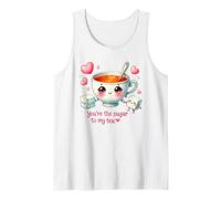You're The Sugar To My Tea Carini Cuori Kawaii Canotta