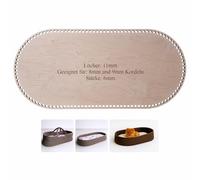 YourHobbyTools Base in legno con fori da 8 mm per culle per bambini all'uncinetto, base per culla per fai da te e progetti artigianali, varie dimensioni (80 x 35 cm)