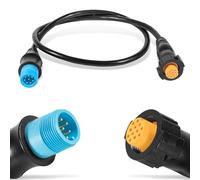 yourour 010-12122-10 Adattatore, trasduttore a 8 pin a 12 pin Sounder Adapter Cable XID Compatibile con Garmin AIRMAR, ECHOMAP Chrip, ECHOMAP UHD, ECHOMAP Ultra, GPSMAP, Striker Transducer e Fish Finder