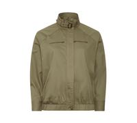 Yours Curve Yours Curve Giacca-camicia in twill con collo a imbuto 46 verde