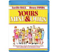 Yours, Mine and Ours (Blu-ray) Lucille Ball Henry Fonda Van Johnson Tim Matheson