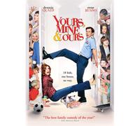 Yours, Mine & Ours (DVD) Dennis Quaid Rene Russo Linda Hunt Rip Torn Little JJ