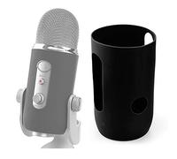 YOUSHARES Blue Yeti Protector, custodia protettiva in silicone per microfono Yeti & Yeti Pro (blackout)