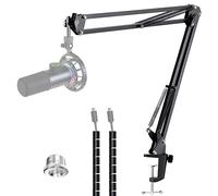 YOUSHARES - Braccio per microfono Fifine RGB Dynamic Mic (K658), per microfono da gioco USB Fifine K658, supporto regolabile per microfono a forbice