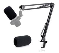 YOUSHARES - Braccio professionale DuoCast per microfono HyperX DuoCast, supporto regolabile per microfono a forbice compatibile con microfono HyperX DuoCast