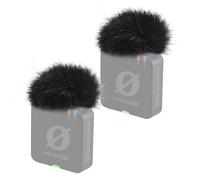 YOUSHARES Copertura per microfono Rode Wireless Pro, filtro anti-vento, compatibile con sistema microhpone wireless Rode Wireless Pro, riduce il rumore di fondo e migliora la qualità del suono (2