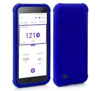 YOUSHARES Custodia in silicone per ricevitore Omnipod 5, custodia protettiva antiscivolo in morbido gel adatto per dispositivo Omnipod (blu)