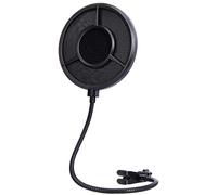 YOUSHARES Filtro pop a 6 strati per microfono, compatibile con Blue Yeti, QuadCast, Fifine e altri microfoni, microfono in metallo aggiornato, filtro pop con collo d'oca flessibile a 360°