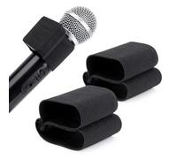 YOUSHARES Manicotto elastico per microfono portatile, collega Rode Wireless GO 2 sul microfono portatile (Shure SM58, Behringer XM8500) per un audio più chiaro per matrimoni, toast, interviste e DJ