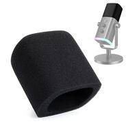 YOUSHARES Microfono antivento in schiuma compatibile con microfono USB Fifine AM8 per registrazione, podcasting, filtro anti-pop