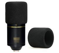 Youshares MXL 770 microfono schiuma parabrezza - schiuma mic copertura come un filtro antipop (nero)