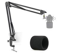 YOUSHARES NB35 - Supporto per microfono MXL con parabrezza in schiuma