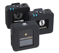 YOUSHARES Rode Wireless ME - Custodia in silicone per microfono Lavalier Rode Wireless Go II/ME/PRO, antiurto e a prova di cadute, 3 pezzi