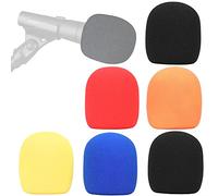 YOUSHARES SM58 Microfono Schiuma Parabrezza - Copertura per Microfono Vento Pop Filtro Schiuma Copertura Professionale Personalizzato per Microfono SM58 (5 PZ Colorati)