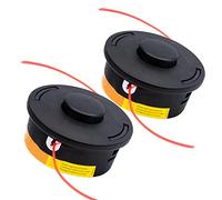 YOUSHARES Testina trimmer per Stihl Autocut 25-2, taglio e taglio adatto Stihl FS, decespugliatore serie KM, dimensione filettatura 1,0 * 0,1 cm (2 pezzi)