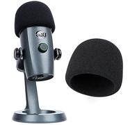 YOUSHARES Yeti Nano microfono in schiuma antivento - Copertura antivento per microfono, copertura in schiuma, professionale personalizzata per Blue Yeti Nano, il filtro blu Yeti Nano Pop più spesso è