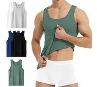 YouShow Pacco da 5 Multicolored Canottiera Uomo Cotone Estive Canotta Palestra Running 3XL