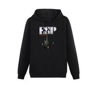 YOUSICHUANG Kirk Hammett ESP Ltd KH 25 Electric Guitar Hoody Unisex Long Sleeve Hooded with Pocket Black M