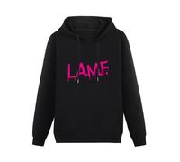 YOUSICHUANG Lamf L.A.M.F As Worn By Johnny Thunders Hoody Unisex Long Sleeve Hooded with Pocket Black XXXL