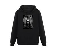 YOUSICHUANG The Crow Oversized Hoody 3D Printed Movie Streetwear Hoodies Tops Hoody Unisex Ptinted Hoodies Long Sleeve Men's Hooded with Pocket Black M