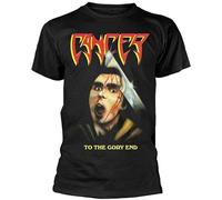 YOUSIJIE Cancer to The Gory End Men's Short-Sleeve T-Shirt Size M