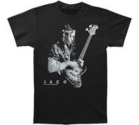 YOUSIJIE Jaco Pastorius Men's T-Shirt Black Black Size XL