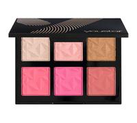 youstar GLAM & GLOW - Palette di illuminanti e blush con specchio, altamente pigmentato, luminosità di lunga durata, facile da sfumare, per una carnagione luminosa e un trucco naturale