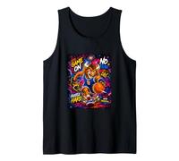 Youth Basketball Mania Space Galaxy Graffiti Art Canotta
