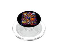Youth Basketball Mania Space Galaxy Graffiti Art PopSockets PopGrip per MagSafe