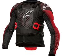 Alpinestars Bionic Tech Giacca Youth Protector, nero-rosso, taglia S M