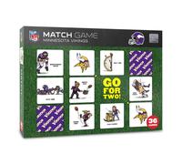 YouTheFan Memory Match YouTheFan NFL Memory Match Game, Team Colors, Medium US