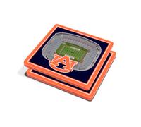 YouTheFan NCAA Auburn Tigers 3D StadiumView Coasters - Jordan-Hare Sta