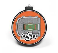 YouTheFan NCAA Oklahoma State Cowboys 3D StadiumView Ornament - Stadio Boone Pickens