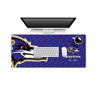YouTheFan NFL Baltimore Ravens Logo Series - Sottomano da scrivania