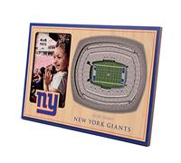 YouTheFan NFL - Cornice 3D StadiumView, 30,5 x 20,3 cm Marrone Colore della squadra 12" x 8"