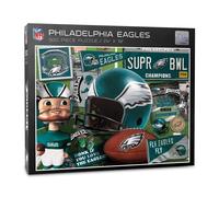 YouTheFan NFL Philadelphia Eagles Retro Series Puzzle - 500 pezzi Te