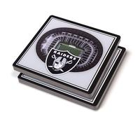 YouTheFan Sottobicchieri NFL Las Vegas Raiders 3D StadiumView - Allegiant Stadium
