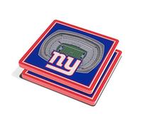 YouTheFan Sottobicchieri NFL New York Giants 3D StadiumView - MetLife Stadium