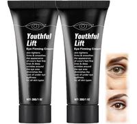 Youthful Lift Eye Firming Cream, West Month-Make Up Eye Firmer, Instant Firm Eye Cream, Under Eye Cream per occhiaie scure, riduce il gonfiore, anti-invecchiamento (2 pezzi)