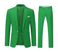 YOUTHUP Abito Uomo 2 Pezzi 1 Pulsante Slim Fit Giacca e Pantaloni