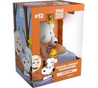 Youtooz Charlie & Snoopy Thanksgiving Figura 9,4 cm pollici, figura da collezione Charlie Brown & Snoopy Thanksgiving Figure by Youtooz Peanuts Collection