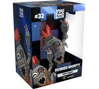 Youtooz FNAF Ruined Monty - Statuetta in vinile da 9 cm, collezione Monty di Five Nights at Freddy's Collection