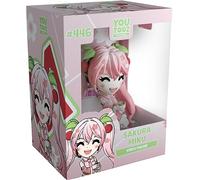 Youtooz Sakura Hatsune Miku Figure, Figura in vinile Sakura Miku da 9,1 cm, statuetta da collezione Hatsune Miku, anime ispirata Music Collection