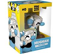 Youtooz Mugman Vinyl Figure, 9,4 cm Mugman Action Figure, Cuphead e Mugman Vinyl Toys - Collezione Youtooz Cuphead Basata su Cuphead Games