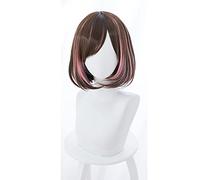 Youtuber Aichannel Kizuna Ai Parrucca Corta Da Donna Costume Cosplay Parrucche Sintetiche Resistenti Al Calore Per Capelli