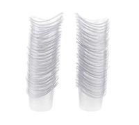 YouU 50 Pezzi Tazze per Lavaggio Oculare in Plastica Monouso Non Sterili Tazze di Misurazione USA e Getta Portatili Tazze di Pulizia per Lavaggio Oculare 5ml Fiale per Stoccaggio(5ml)