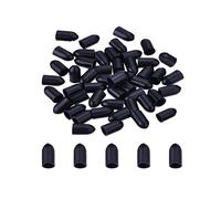 YouU Gomma Nera Tappo Dosatore Bottiglia di Liquore, Coperchio Copri Versatore Beccuccio Copri Polvere(Non includere Il beccuccio) (15x7mm)