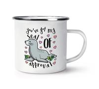 You'Ve Got My Sigillo Di a Norma Rétro Smalto Tazza - Divertente Love San