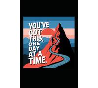 You've Got This One Day At a Time Mountain Notebook Journal, Law of Attraction Notebook Journal, Spiritual Journal, Gratitude Office Supplies, Motivational 6x9