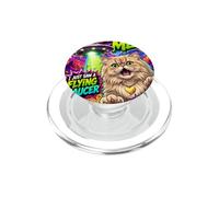 You've Got To Be Kitten Me, Funny UFO Cat Graphic PopSockets PopGrip per MagSafe